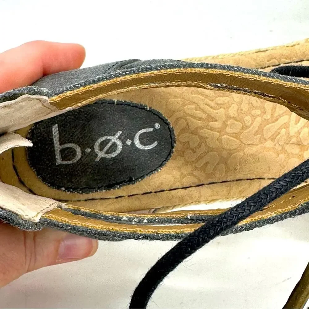 Born B.O.C. Lucy black Gladiator shoes / Sandals